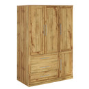 4 Door Wardrobe Armoire With 3 Drawers