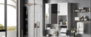 Modern Wall Mounted Bathroom Medicine Cabinet, Bathroom Wall Storage Cabinet With Mirror