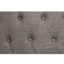 Florian - Chair - Gray Fabric & Antique White