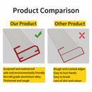 Modern Full Length Mirror With High Definition Shatter Proof Glass And Aluminum Alloy Frame