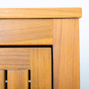 Whitney - Acacia Wood Cabinet For Indoor And Outdoor Storage - Teak