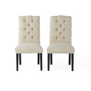 Harding - Tufted Dining Chair (Set of 2) - Natural