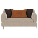 Jade - 2 Piece Chenille Upholstered Sofa Set