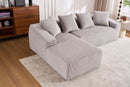 Combined 3 Seater Sofa With 4 Pillows