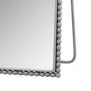 Arch Retro Full Length Mirror With Supporting Feet - Silver