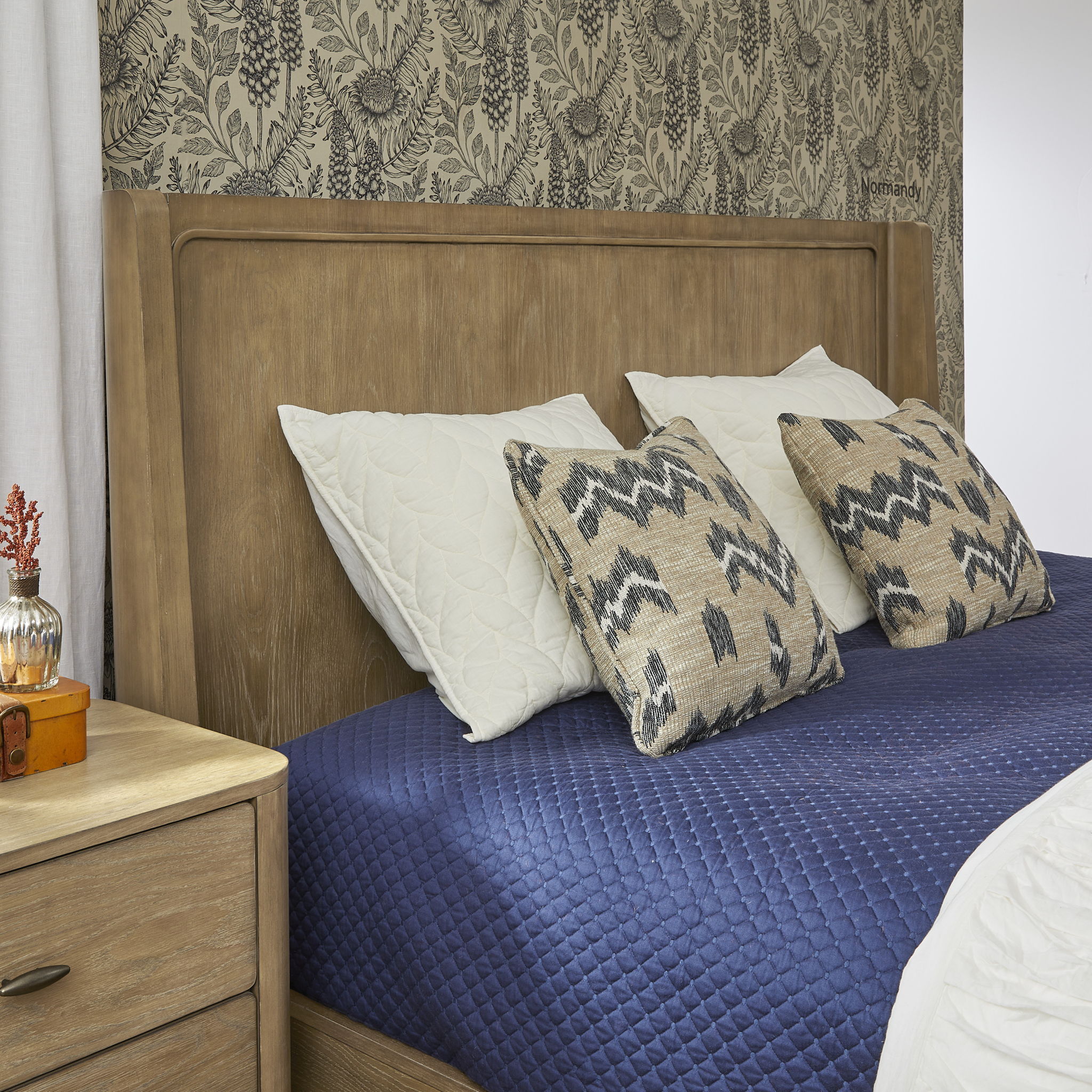 Normandy - Panel Storage Bed