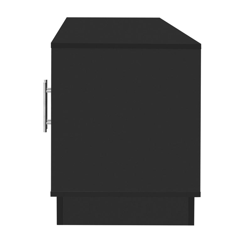 Modern Minimalist TV Stand, Entertainment Center Media Console Cabinet With Adjustable Shelves For Living Room
