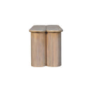 Twin Plank Marble Bench - Marble