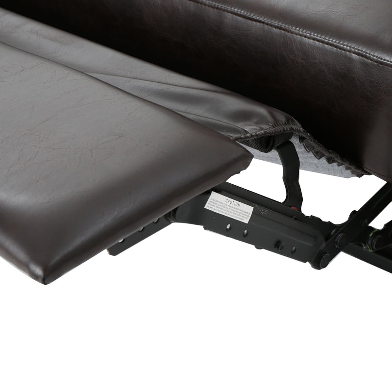 Alma - Contemporary Upholstered Loveseat Recliner
