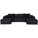 Modular Sectional Sofa, Convertible Couch With Chaise Corduroy
