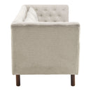 Upholstered Sofa Modern 3 Seater Sofa Couch With Tufted Design For Living Room