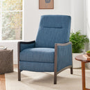 Drury - Contemporary Fabric Upholstered Pushback Recliner