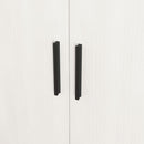 Freestanding Wooden Shoe Cabinet, 4 Tier Organizer With Drawer