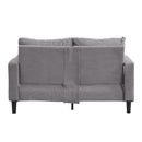 Modern Upholstered Loveseat Sofa, High Resilience
