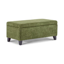 Storage Ottoman With Flip Top Lid