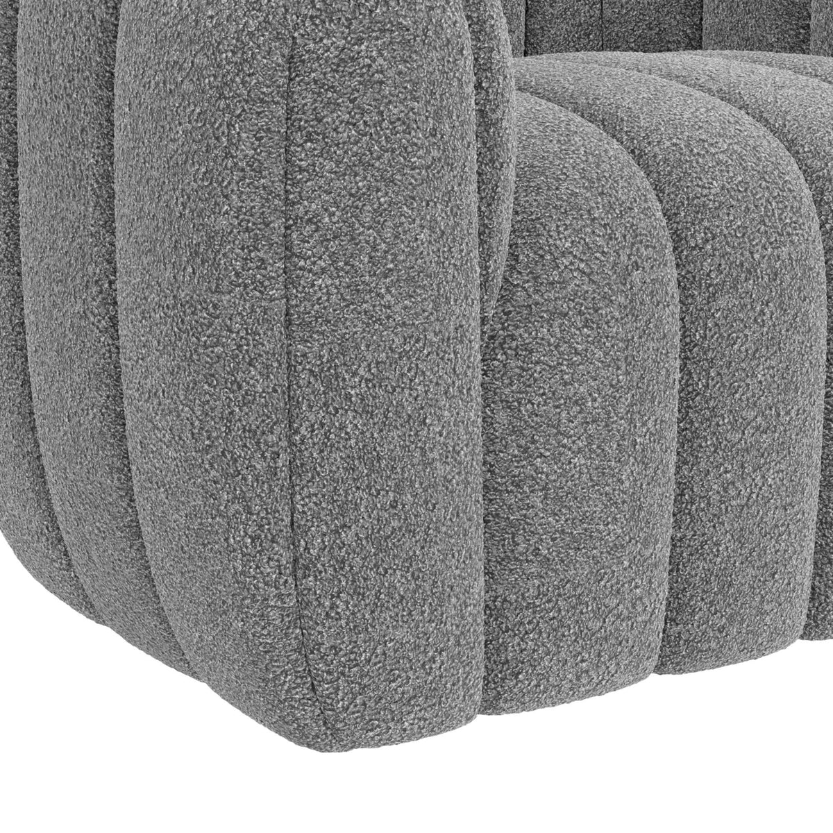 Flamingo Swivel Chair in Dark Green by Elements International, view 3