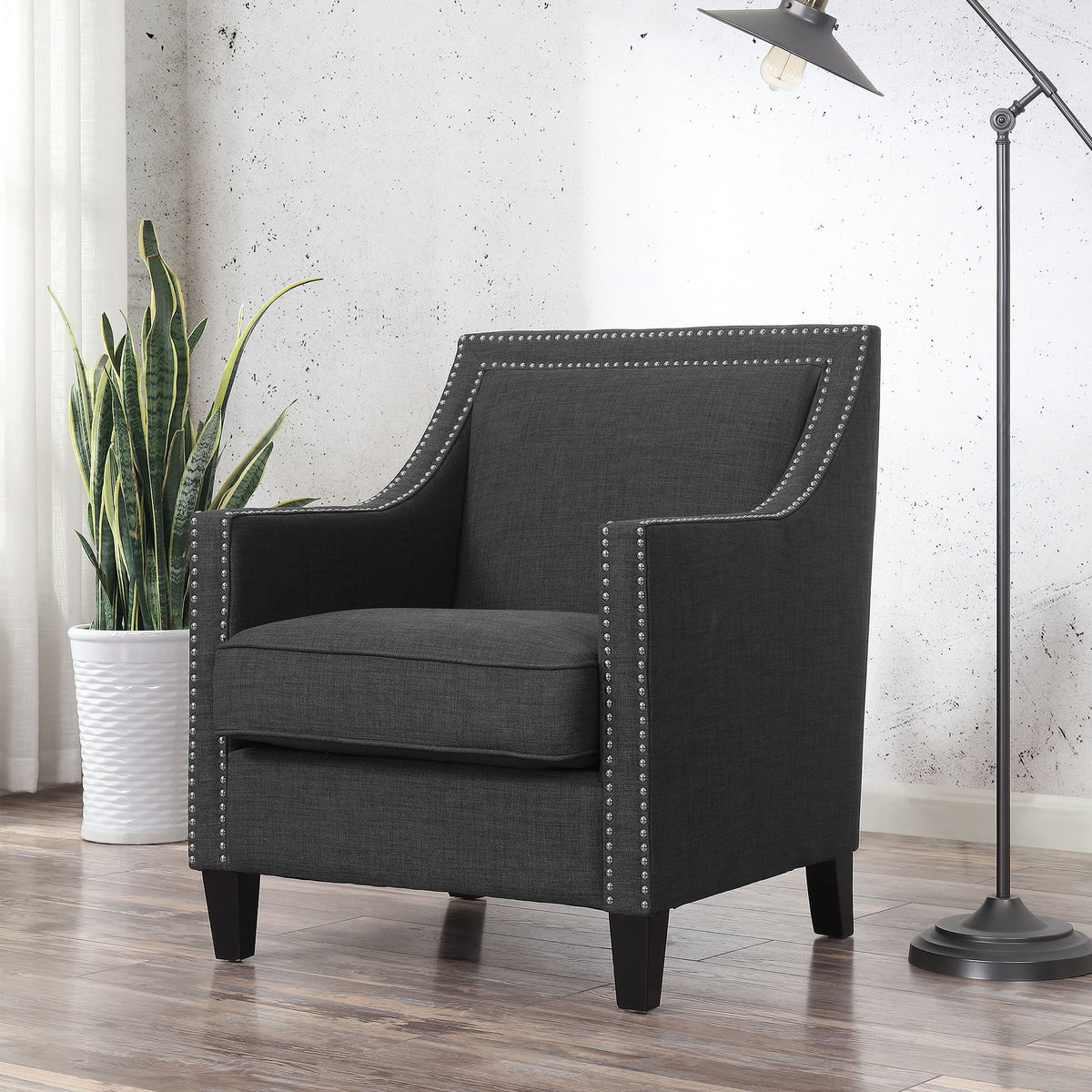 Erica Accent Chair in Beige by Elements International, view 5