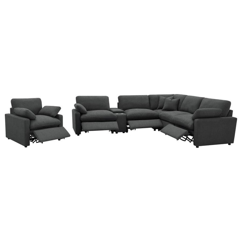 Collins - Upholstered Power Recliner Chair