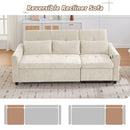 3 Seater Sofa Bed And Reversible Recliner