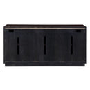 Geranio - Console Cabinet - Metallic Silver & Walnut