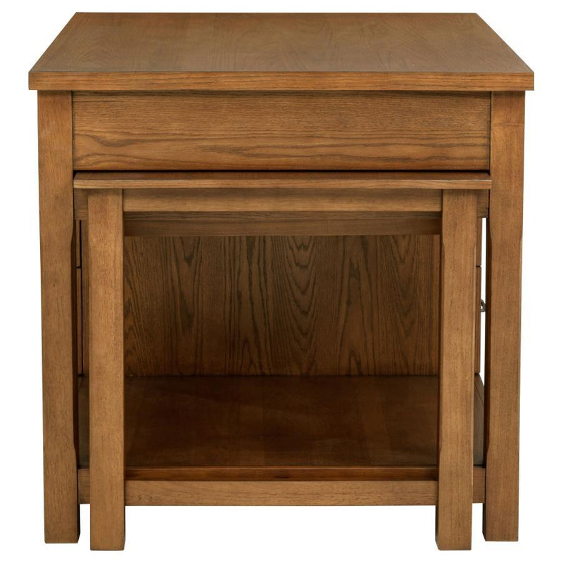 Mayfair - 2 Pieces Stool, Box 3 of 3 - Dark Oak