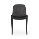 Outdoor Stacking Dining Side Chair (Set of 2)