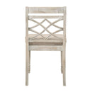 Cillin - Side Chair (Set of 2) - Fabric, Walnut & Antique White