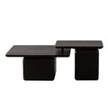 Square Coffee Table Set (Set of 2)