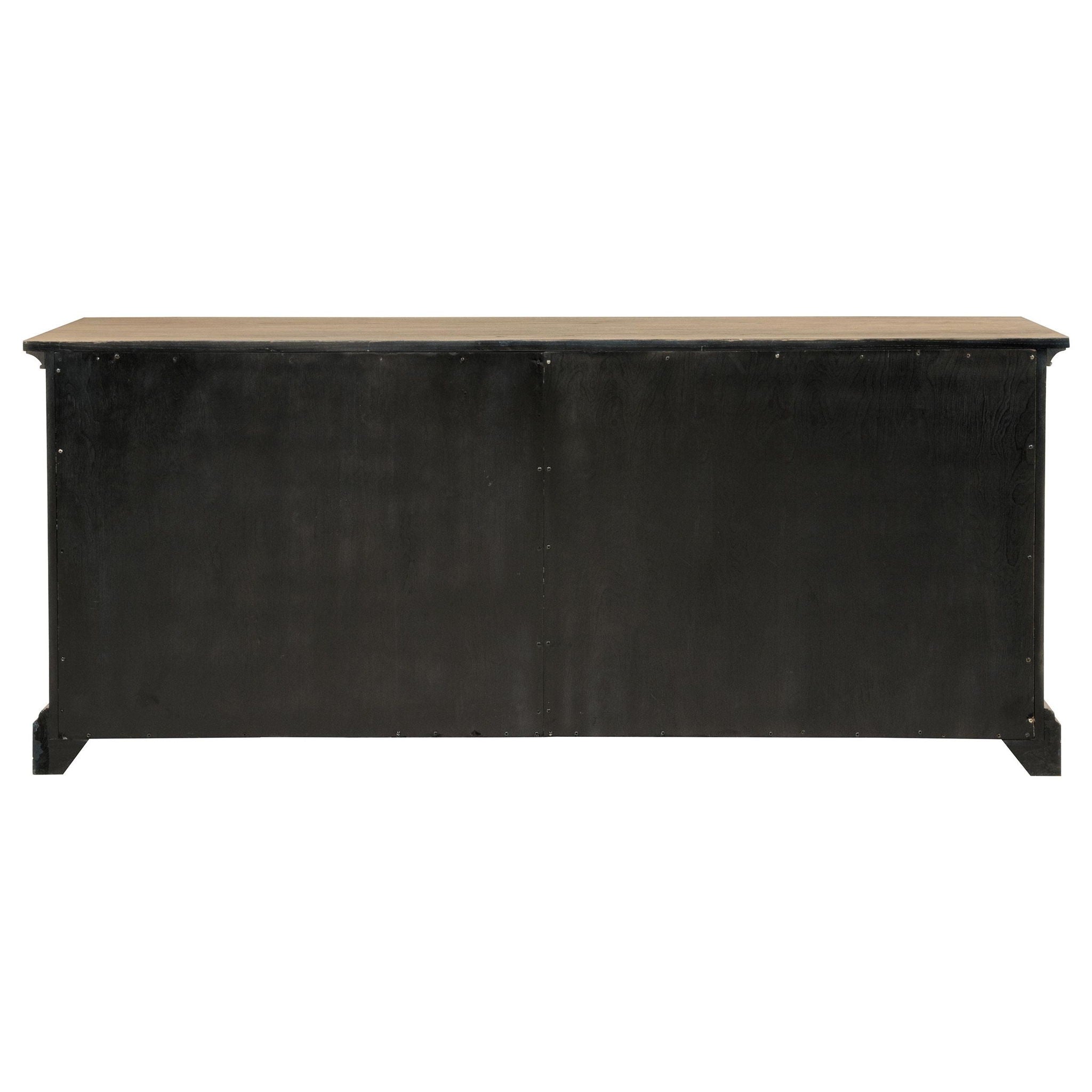 Brockway 4-door Dining Sideboard Buffet Cabinet Barley Brown