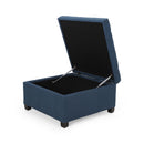Isabella - Contemporary Ottoman With Storage