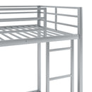 Metal Bunk Bed, Low Bunk Bed With Ladder