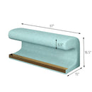 Modern Upholstered Entryway Bench With LED Sensor Light