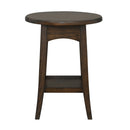 Sylvie - Accent Table - Dark Brown