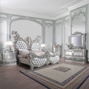 Valkyrie - Chest - PU, Light Gold & Gray Finish - Atlantic Fine Furniture Inc