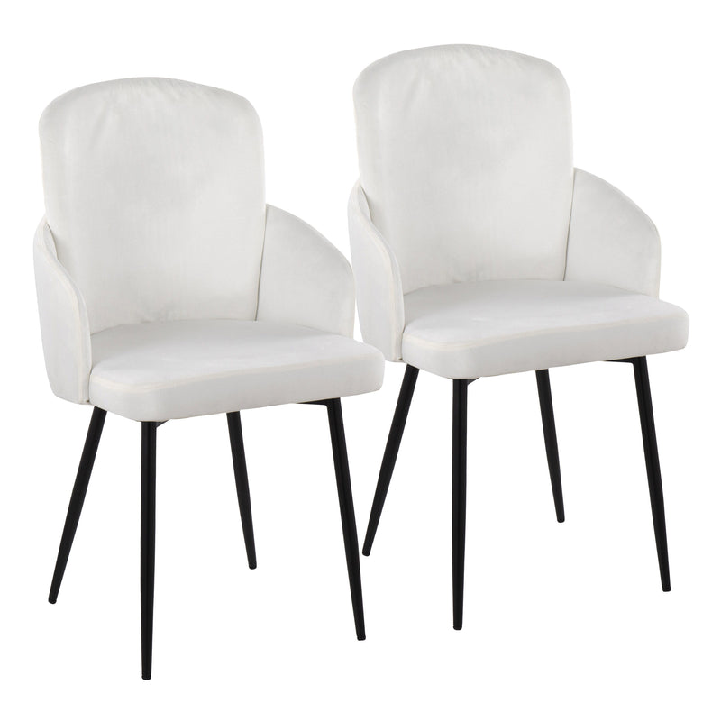 Dahlia - Contemporary Elegant Design Dining Chair (Set of 2)