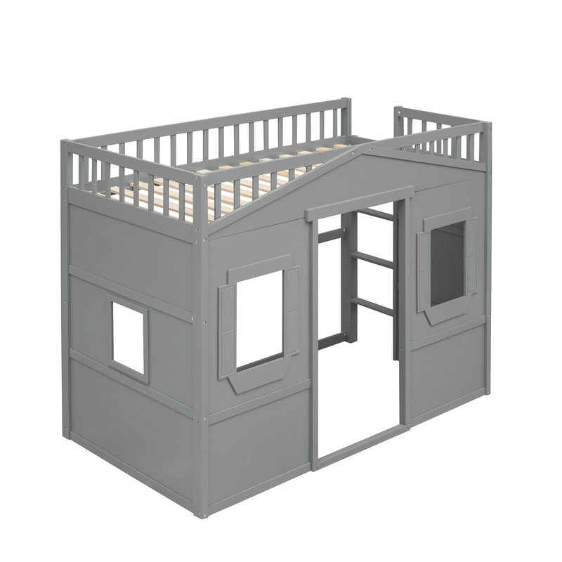 House Loft Bed With Ladder