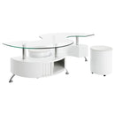 Buckley - Stool, Box 3 of 3 - White High Gloss