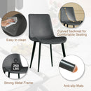 Modern Expandable Dining Table With Retractable Leaf With Chairs