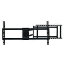Full Motion TV Wall Mount Bracket For 40 120" TV Dual Arm Tilt & Swivel Vesa 800 X 400 Mm 132 Lbs Load - Black