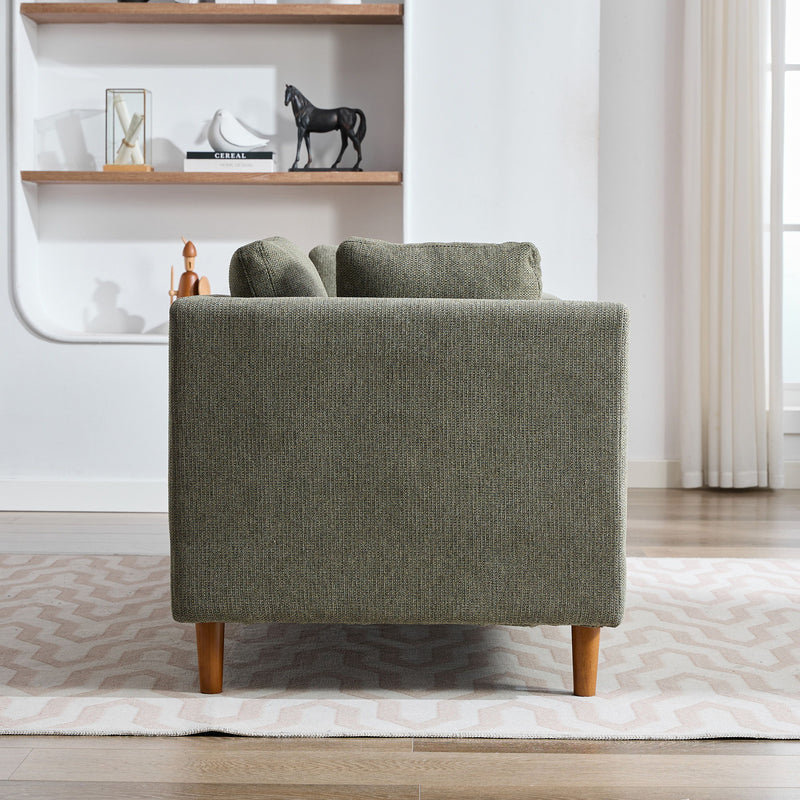 Wide Modern Double Sided Upholstered Chaise Lounge
