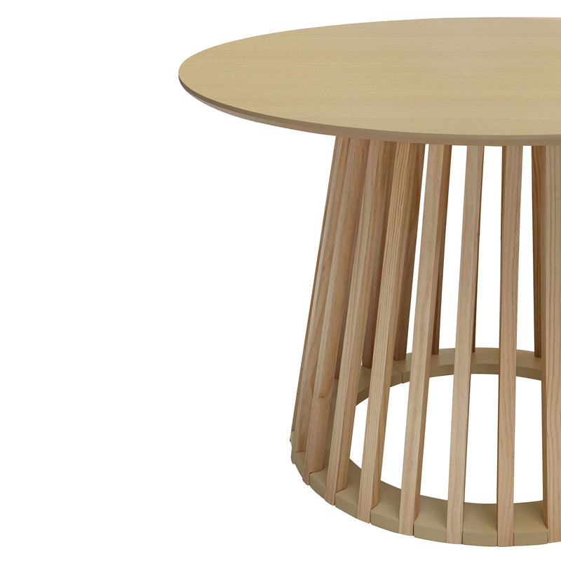 Modern Round Coffee Table With Grille Moldin