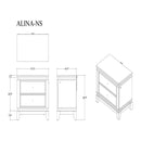 Adalid - Chest With LED Lighting - White