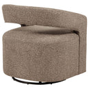 Westhill - Boucle Upholstered Swivel Accent Chair