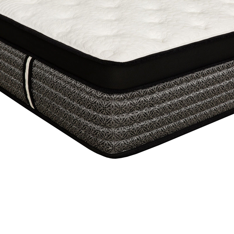 Premium 16" Queen Size Hybrid Mattress In A Box Plush Gel Memory Foam Top With Cooling Technology - Gray / White
