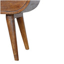 Circular Open Bedside Nightstand