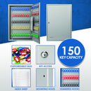 Adjustable Key Cabinet With Lock