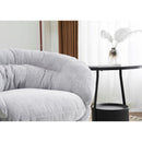 Modern Chenille Office Chair With 360 Degree Swivel