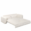 Sleeper Pull Out Sofa Bed, 3 In 1 Convertible Chaise Lounge