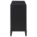 Brookmead - 4 Door Sideboard Buffet Storage Cabinet - Black
