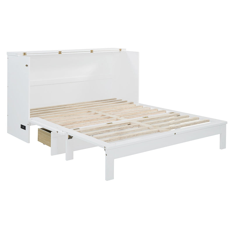 Murphy Bed With Large Drawers